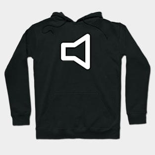 Speaker Icon on a T-Shirt Hoodie